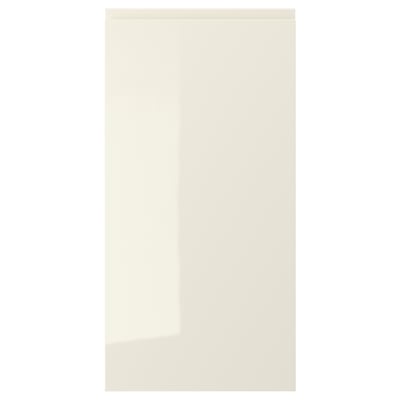 VOXTORP باب, لامع بيج فاتح, 40x80 سم
