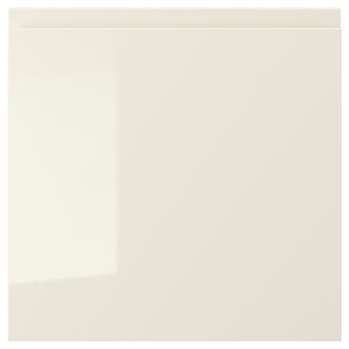 VOXTORP واجهة دُرج, لامع بيج فاتح, 40x40 سم