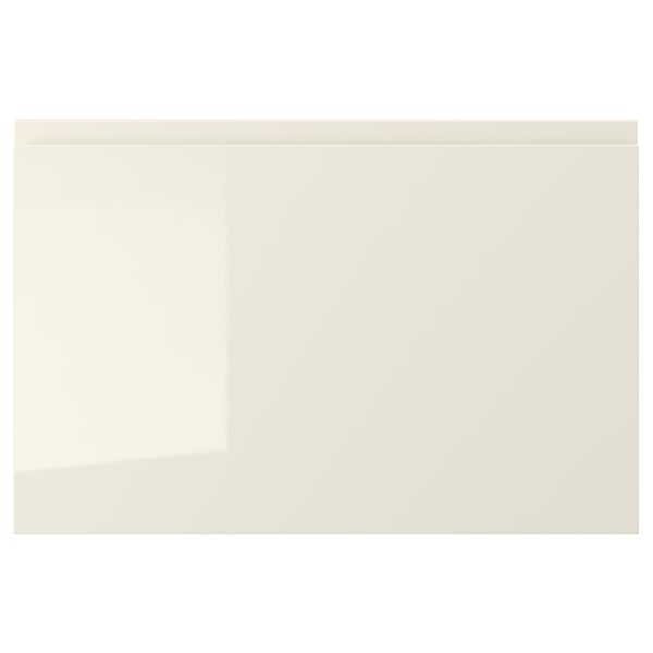 VOXTORP واجهة دُرج, لامع بيج فاتح, ‎60x40 سم‏
