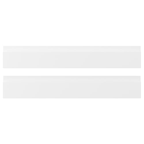 VOXTORP واجهة دُرج, أبيض مطفي, 60x10 سم