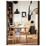 ÄLVSTA Chair, handmade rattan/Sefast white