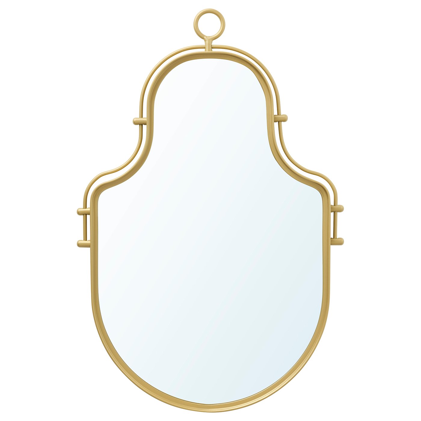 ÄNGABODA Mirror, goldcolour, 43x28 cm IKEA