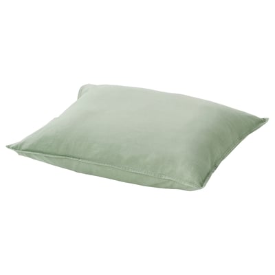 ÄNGSLILJA Pillowcase, pale grey-green, 50x60 cm