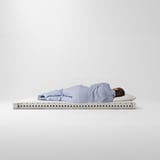 ÅFJÄLL Foam mattress, medium firm/white, 90x200 cm
