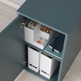 ALEX Storage unit, grey-turquoise, 36x70 cm
