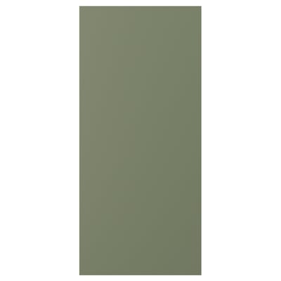 AXSTAD Cover panel, grey-green, 39x86 cm
