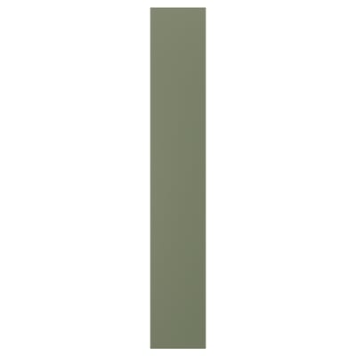 AXSTAD Cover panel, grey-green, 39x240 cm