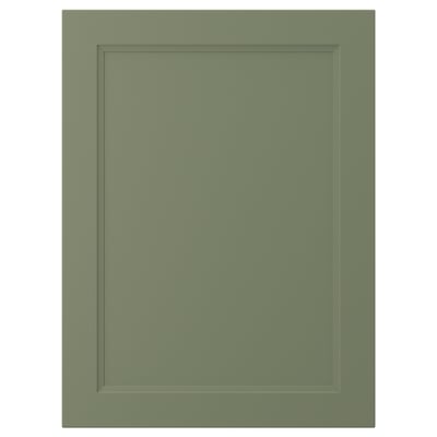 AXSTAD Door, grey-green, 60x80 cm