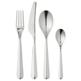 BÄCKÖRING 24-piece cutlery set, stainless steel