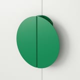 BEGRIPA Handle, green/half-round, 130 mm