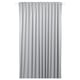 Grey BENGTA light-blocking curtain, recycled polyester, plain texture.