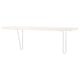 Option: BERGSHULT / FÖRLÄGGARE Wall shelf, white/white, 80x20 cm