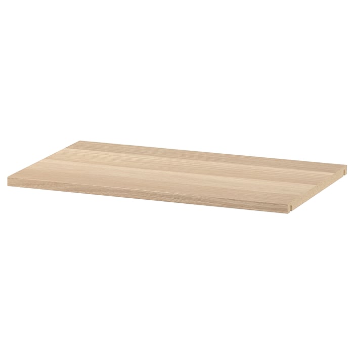 BESTÅ shelf, white stained oak effect, 56x36 cm IKEA
