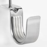 BETYDLIG Curtain rod holder, silver-colour