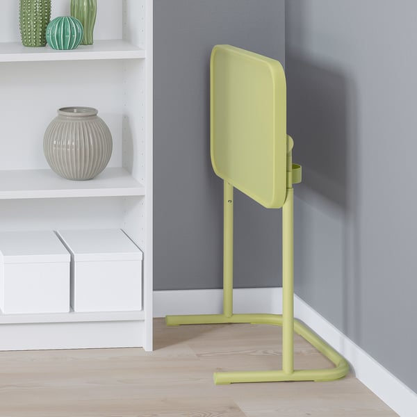 BJÖRKÅSEN Laptop stand, yellow-green