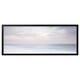 BJÖRKSTA Picture with frame, ocean lull/black, 140x56 cm