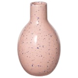 BLODBJÖRK Vase, pale pink/blue, 16 cm