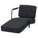 Option: BRÄNNBOLL Gaming lounge chair, Vissle dark grey