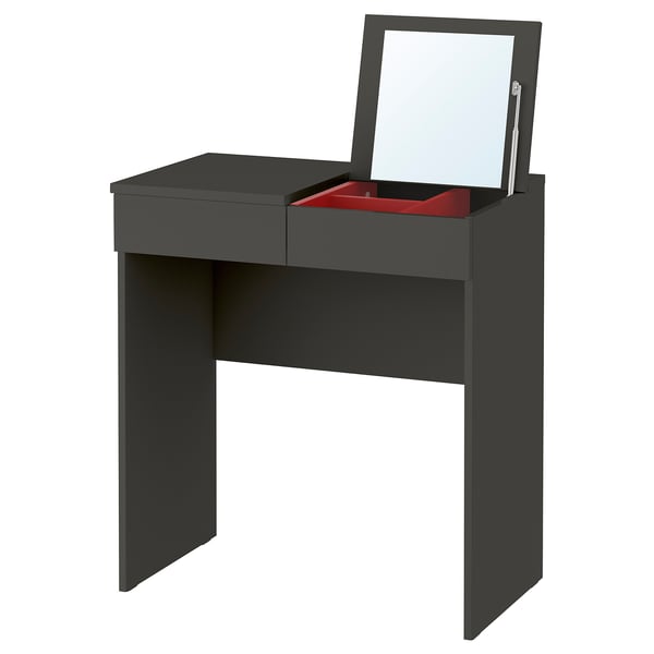 BRIMNES dressing table, grey, 70x42 cm IKEA