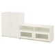 BRIMNES TV storage combination, white, 200x41x95 cm