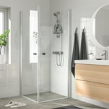 BROGRUND Riser rail with handshower kit, chrome-plated