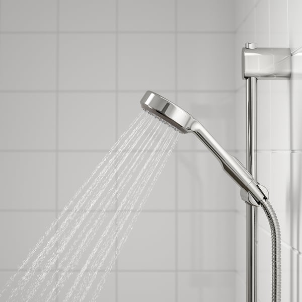 BROGRUND Shower set with thermostatic mixer, chrome-plated