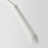 BUMERANG Shoulder shaper for hanger, white