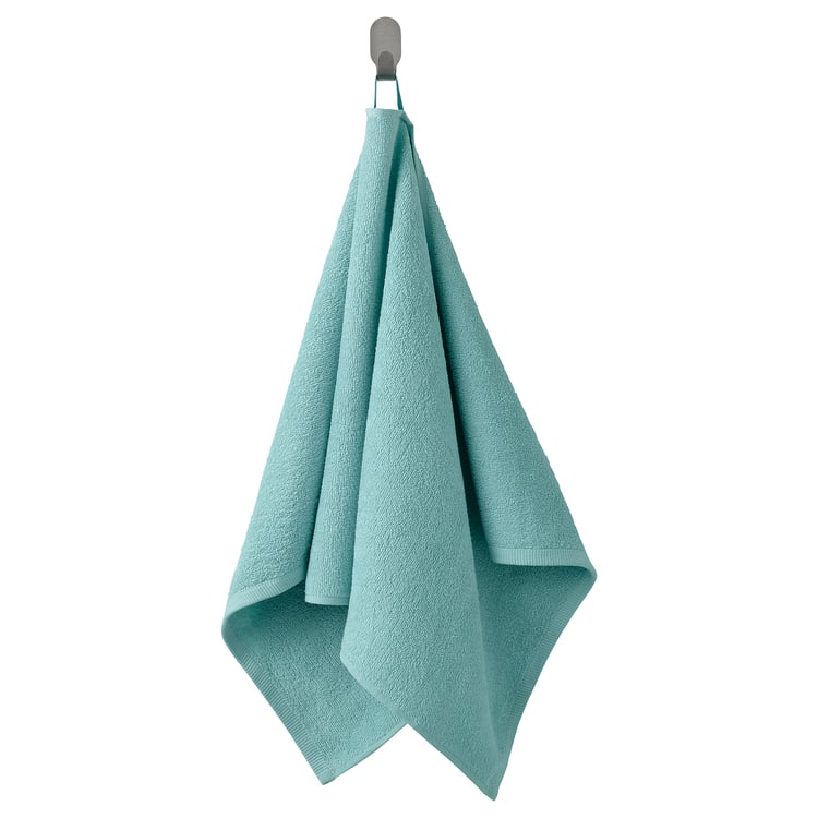 DIMFORSEN hand towel, turquoise, 50x100 cm IKEA