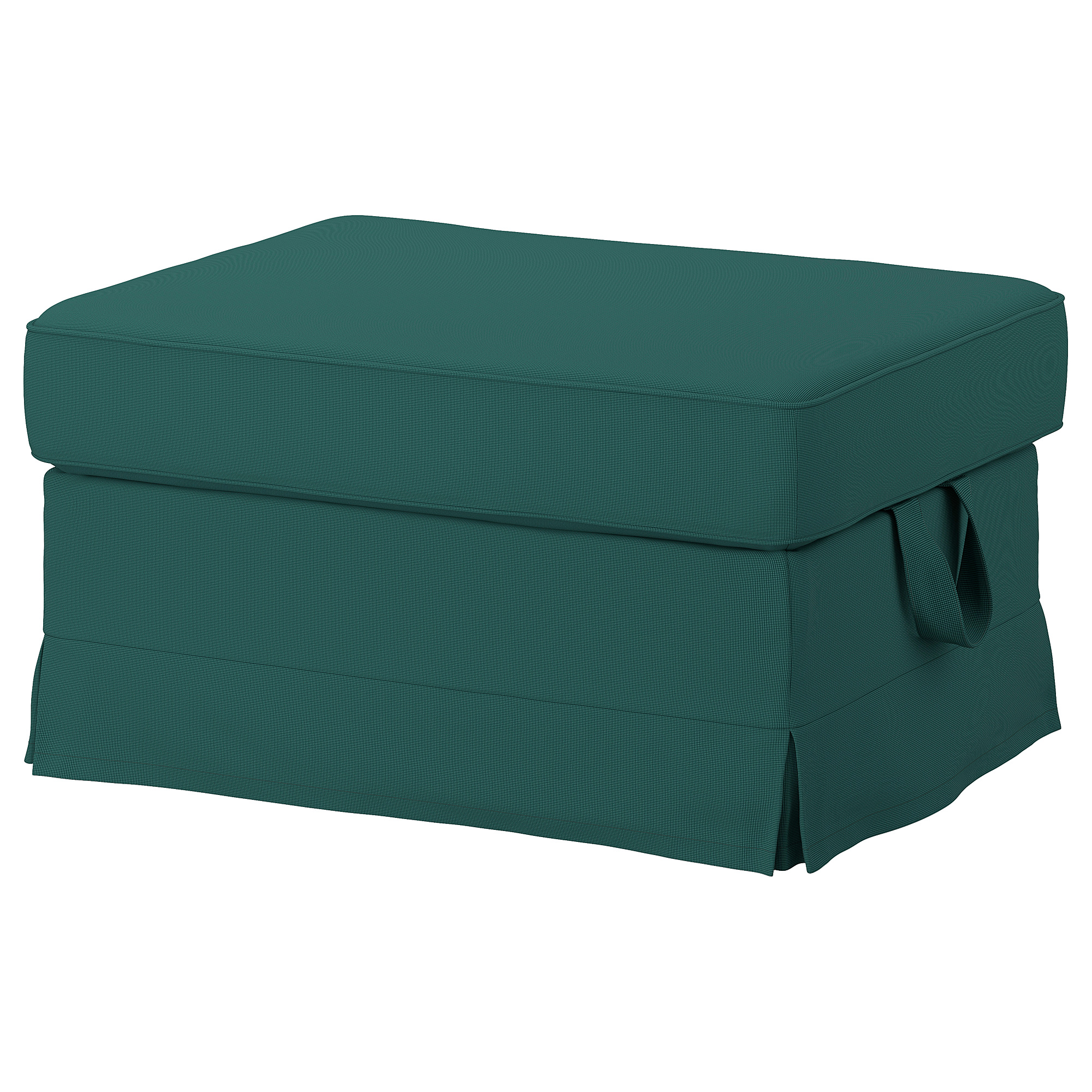 EKTORP Cover for footstool, Hallarp grey IKEA