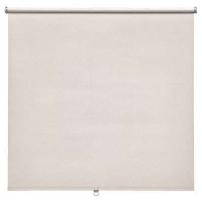 FÖNSTERBLAD Block-out roller blind, beige, 120x155 cm