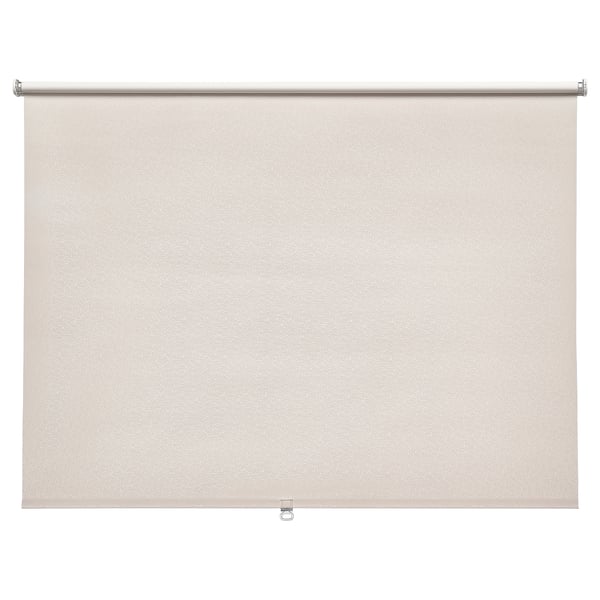FÖNSTERBLAD Block-out roller blind, beige, 140x155 cm