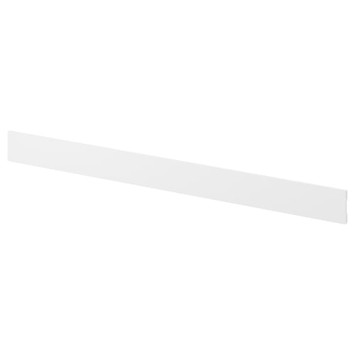 FÖRBÄTTRA white plastic kitchen plinth.