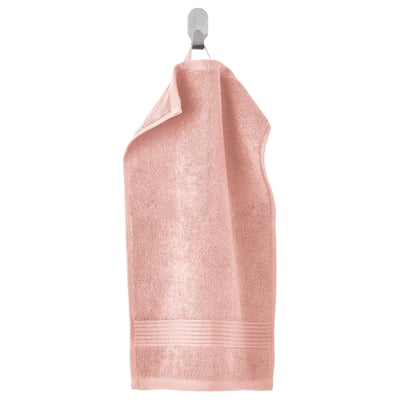FREDRIKSJÖN Guest towel, light pink, 30x50 cm