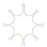 FRÖJDA Pendant lamp, battery-operated white, 33 cm