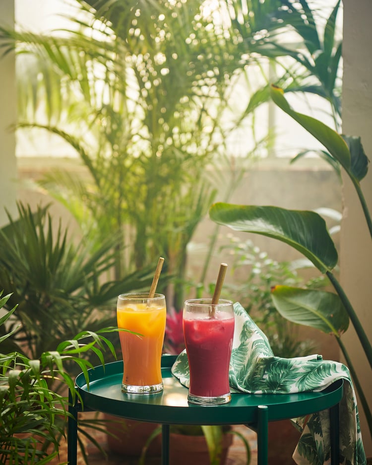 GLADOM صينية/طاولة, أخضر, ‎45x53 سم‏ IKEA