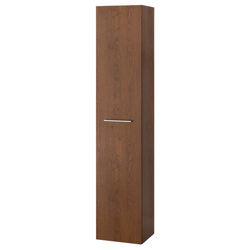 Godmorgon High Cabinet Brown Stained Ash Effect Ikea