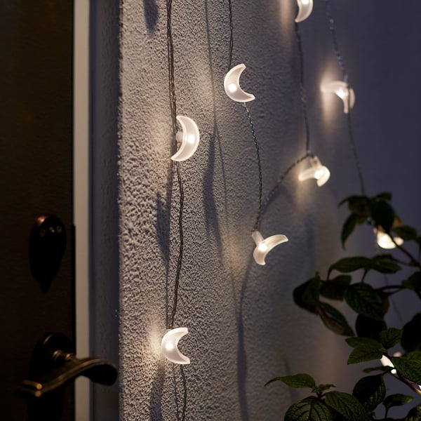 GOKVÄLLÅ LED lighting chain with 24 bulbs, in/outdoor warm white