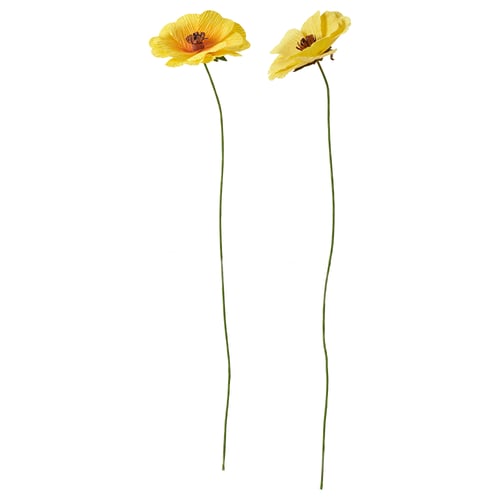 GULDSPETT Artificial flower, paper/Ranunculus assorted colours, 35 cm