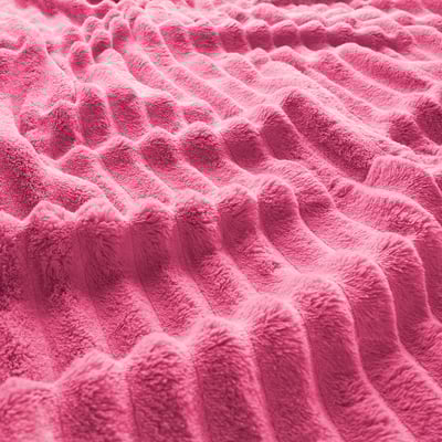GULLSTRÅLE Bedspread, bright pink, 150x250 cm