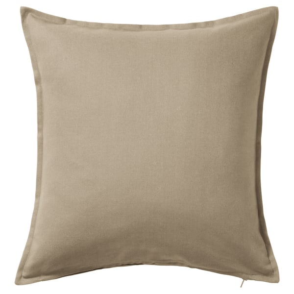 GURLI cushion cover, beige, 50x50 cm IKEA