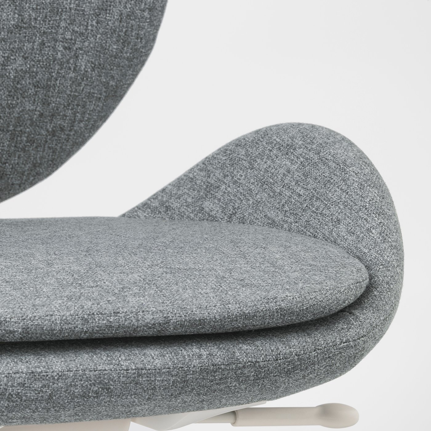 hattefjÄll office chair  gunnared medium grey