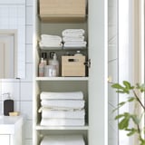 HAVBÄCK High cabinet with door, white, 40x35x195 cm