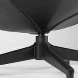 HAVBERG Footstool, Grann/Bomstad black