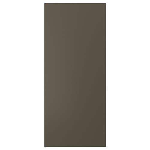 HAVSTORP door: dark brown, rectangular, smooth surface, acrylic paint & fiberboard.