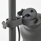 HEKTAR Floor lamp with 3-spot, dark grey