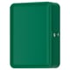 HUSBYÅN Wall cabinet, dark green, 28x11x37.5 cm