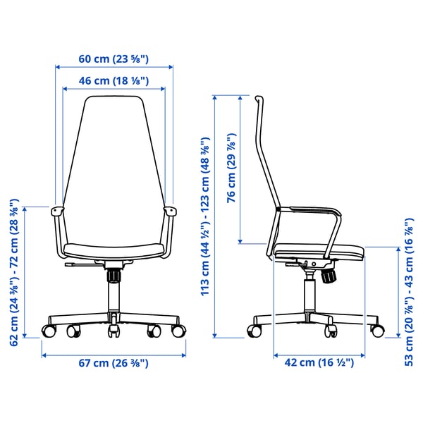 HUVUDSPELARE Gaming chair, black