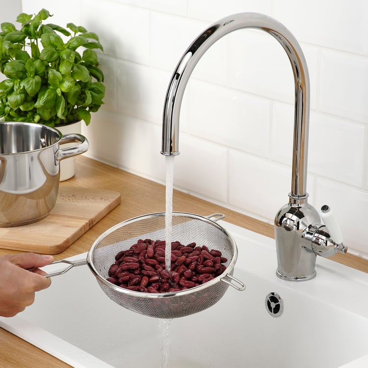 IDEALISK Strainer, stainless steel, 15 cm IKEA