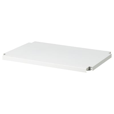 IVAR Shelf, white metal, 42x30 cm