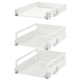 JÄRNBODA Drawer, white, 40x60 cm